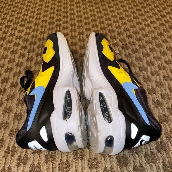 Nike Air Max 2 Light Yellow Light Blue Black (W) - Picture 4 of 5